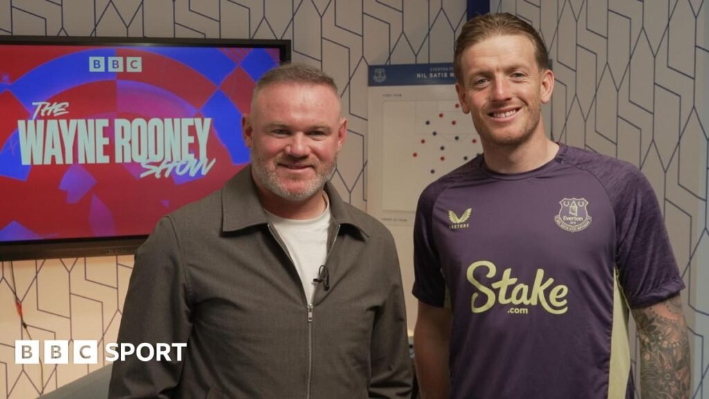 Jordan Pickford talks to Wayne Rooney about being England’s number one, the World Cup and a shared love